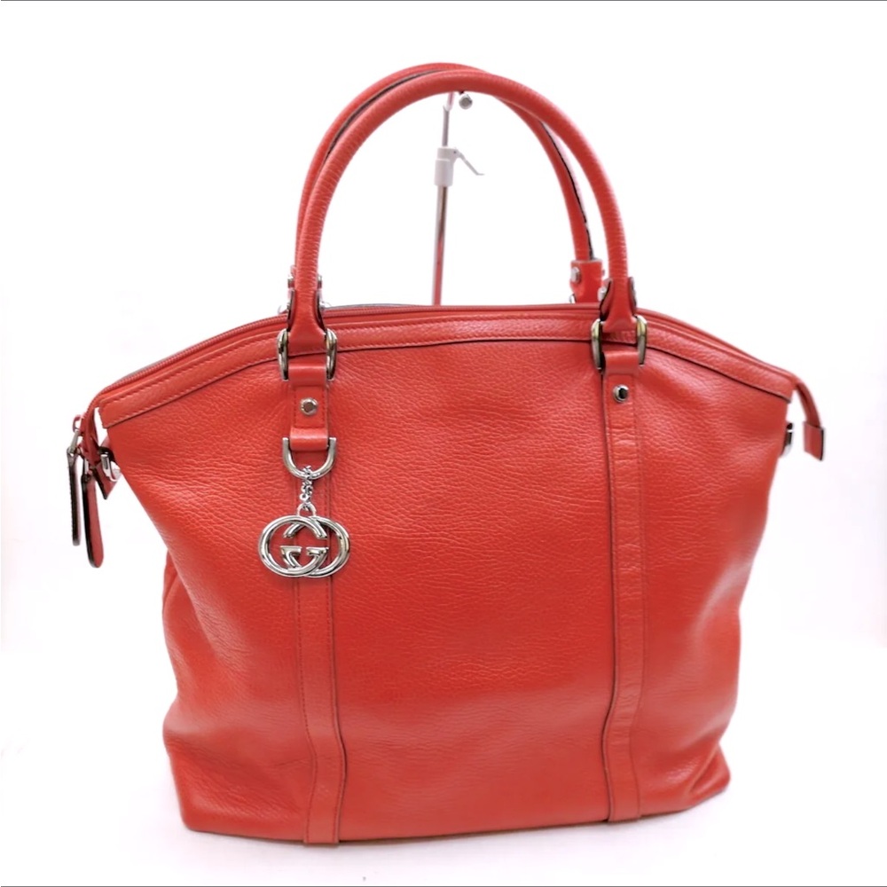 AUTHENTIC ❤️Gucci Red Leather❤️